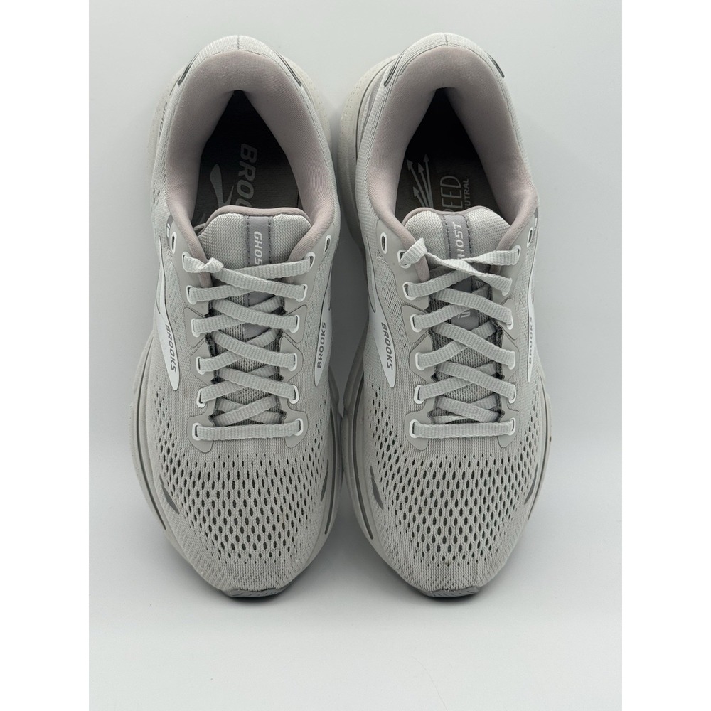 Brooks Ghost 15 Shoes Womens Size 7.5 Gray Running 1203801B112 Sneakers Walking - Picture 7 of 14